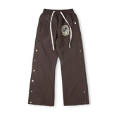 SAINT VANITY  Nylon Hooded Track  Pants “Gray”